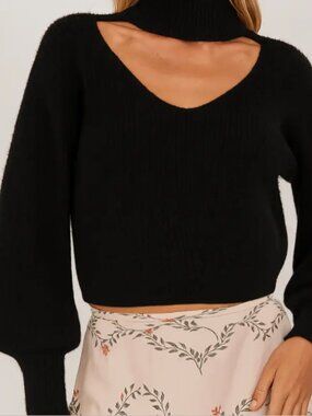 NWT - The Sexy Softest Peekaboo Neck Sweater - amazing quality